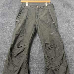 Columbia Snow Pants Womens Small Gray Omni-Tech Insulated Waterproof Ski Bootcut
